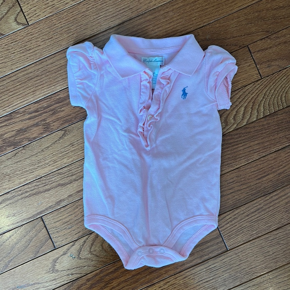 Ralph Lauren 6M girls onesie